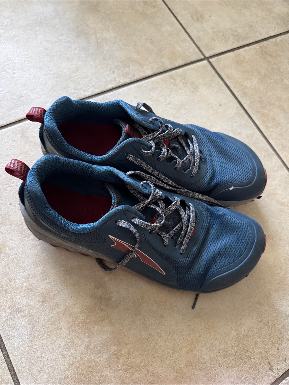 Altra Men's Blue Athletic Trail Shoes